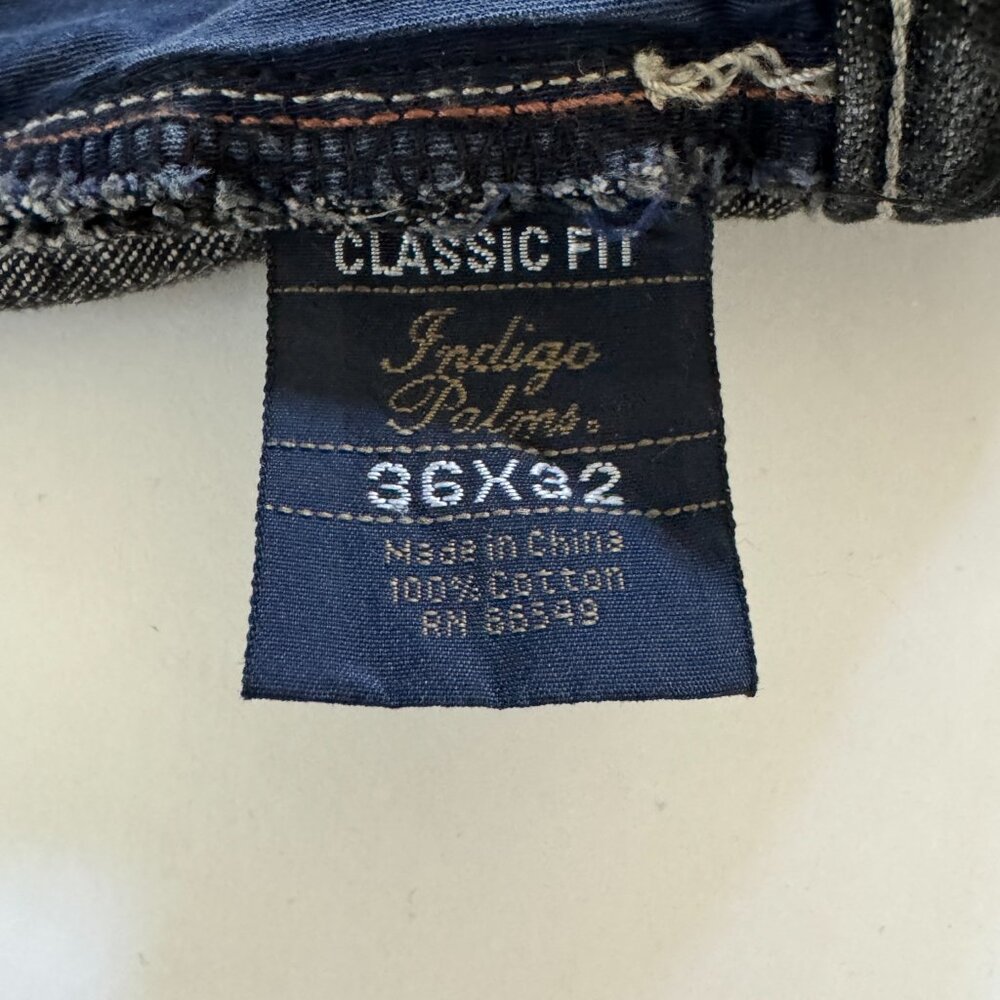 Indigo Palms by Tommy Bahama Classic Fit Black Denim Jeans - Picture 4 of 5